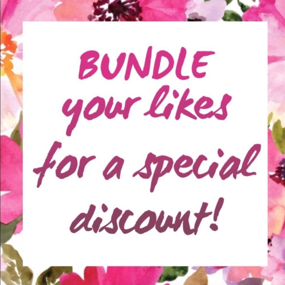 Bundle for a private discount!🛍💕